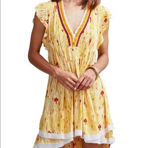 Poupette St. Barth Yellow Fanciful Dress